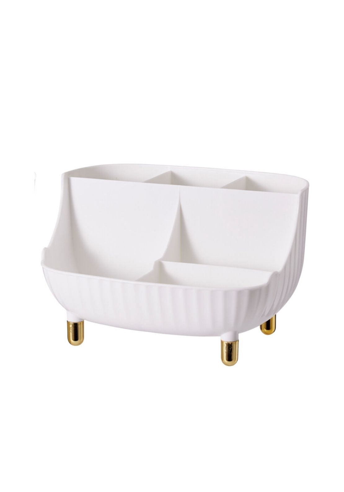 Beauty Makeup Organiser - White