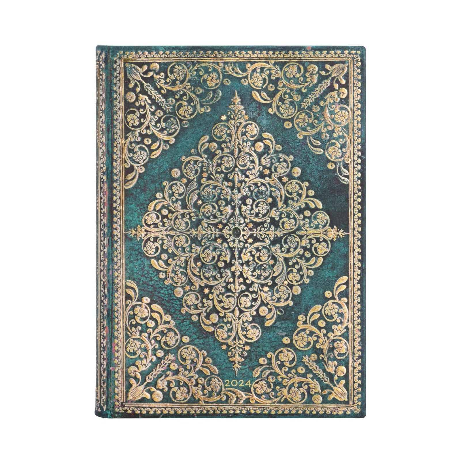 Paperblanks Diamond Rosette 2024 Oceania PAD Midi 4 Shaws Department Stores