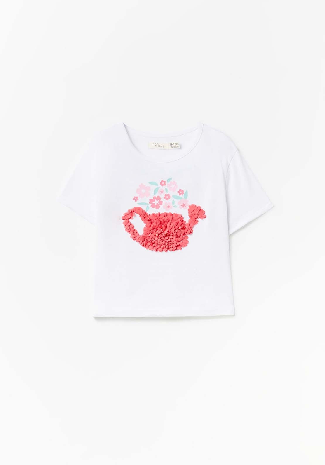 Sfera Watering Can T-Shirt - White 1 Shaws Department Stores