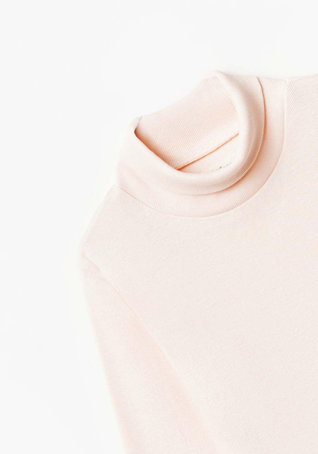 Sfera Long Sleeve Plain Polo Tshirt - Pink Light 3 Shaws Department Stores