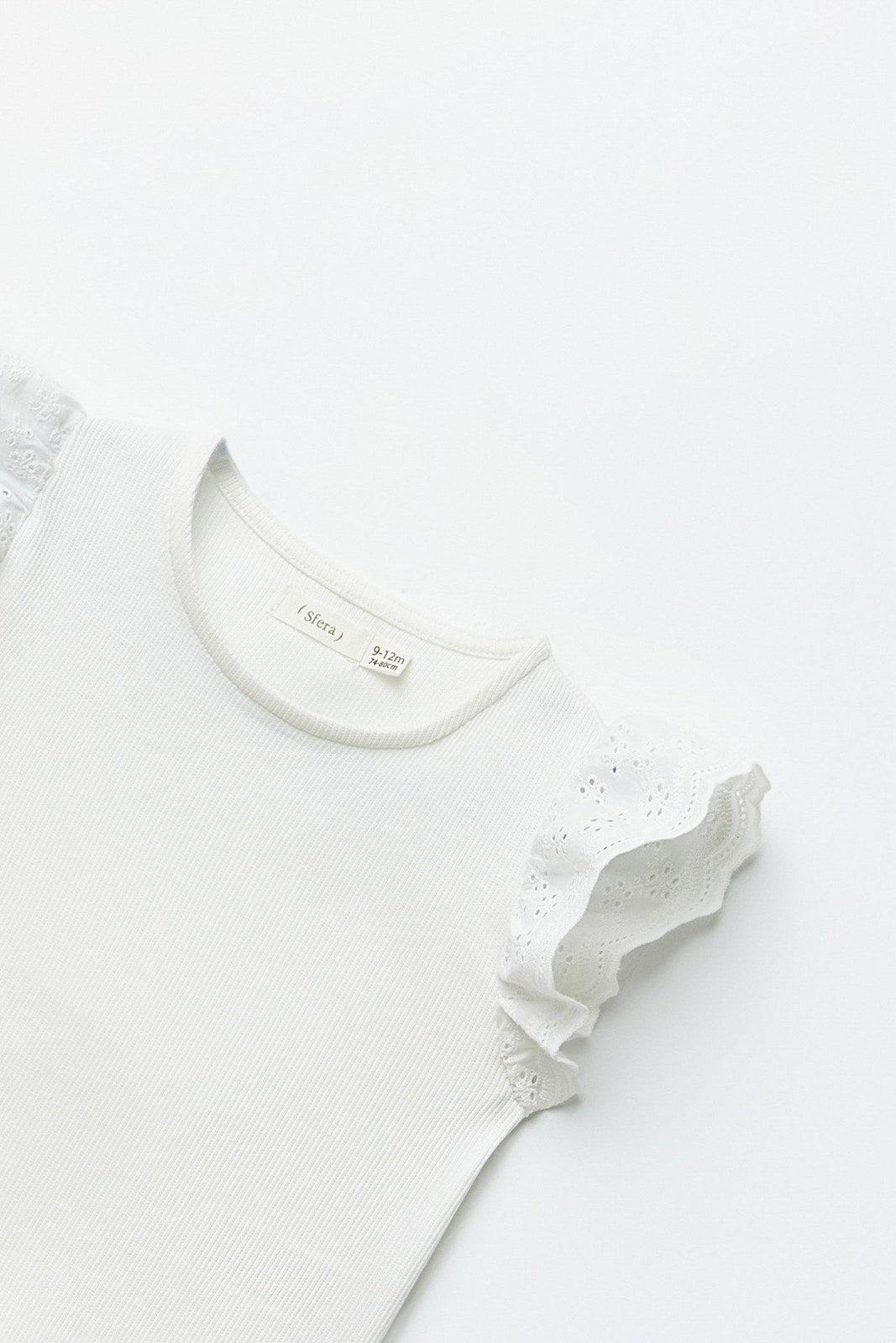 Sfera Plain T-shirt - White 3 Shaws Department Stores