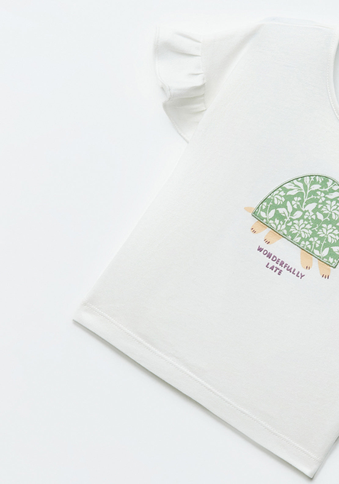 Sfera Tortoise T-shirt - White 3 Shaws Department Stores