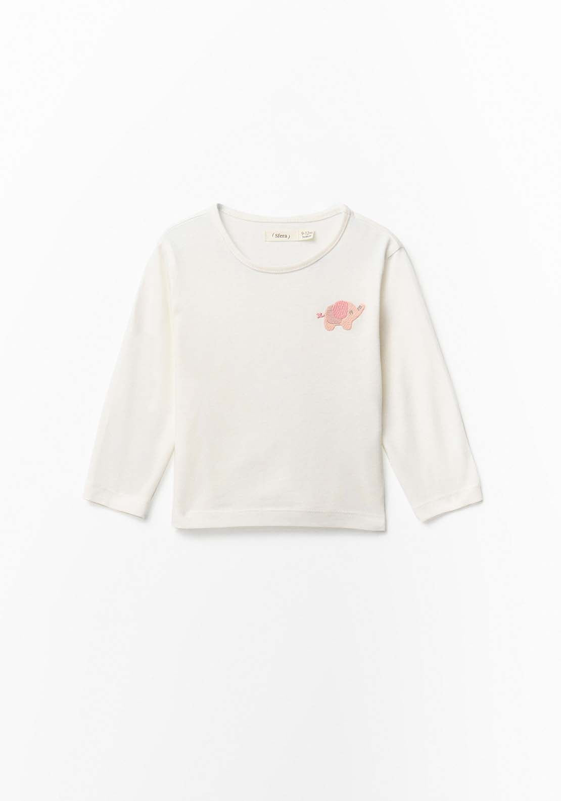 Plain Basic T-Shirt - White