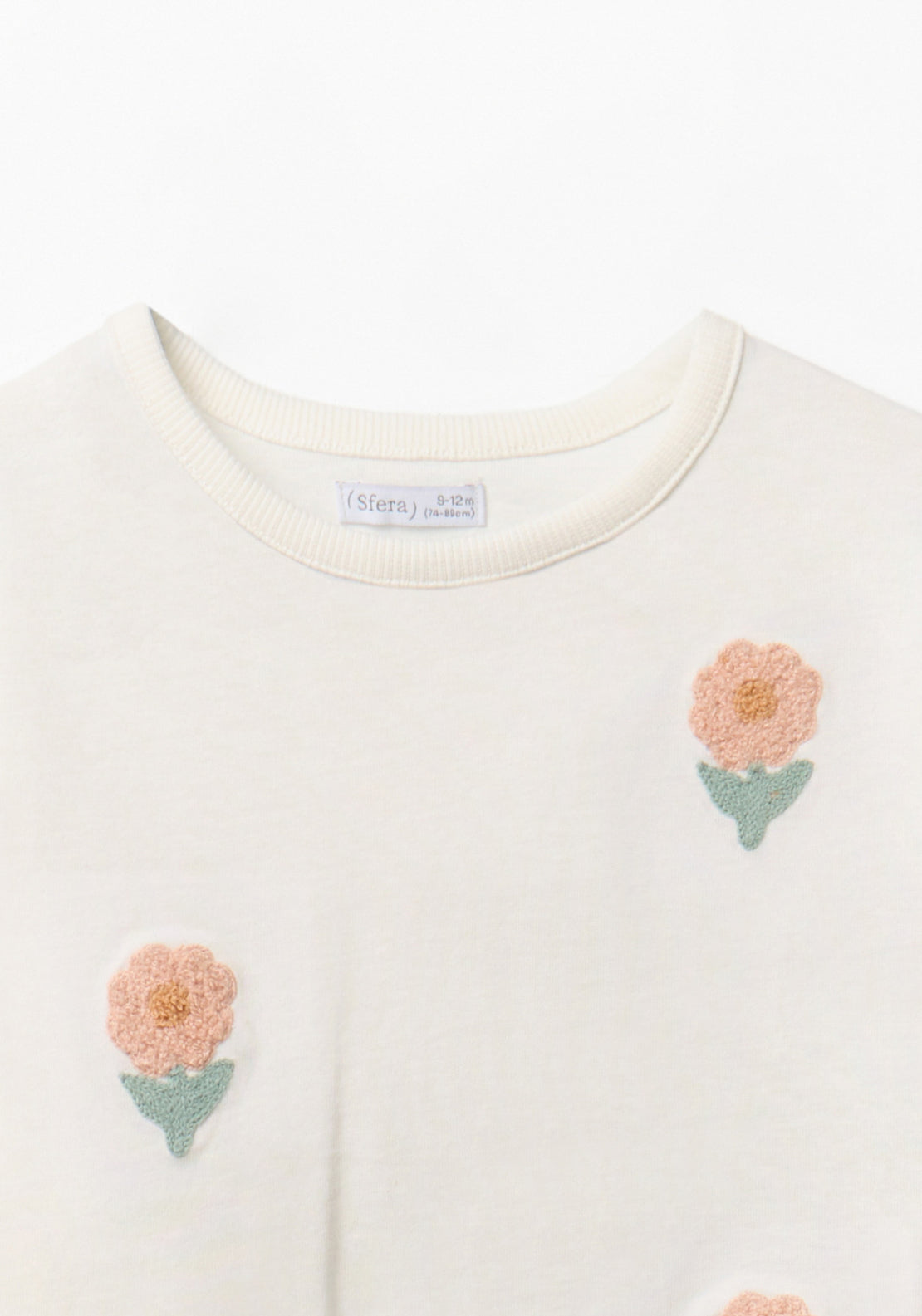 Flower Knot T-Shirt - White