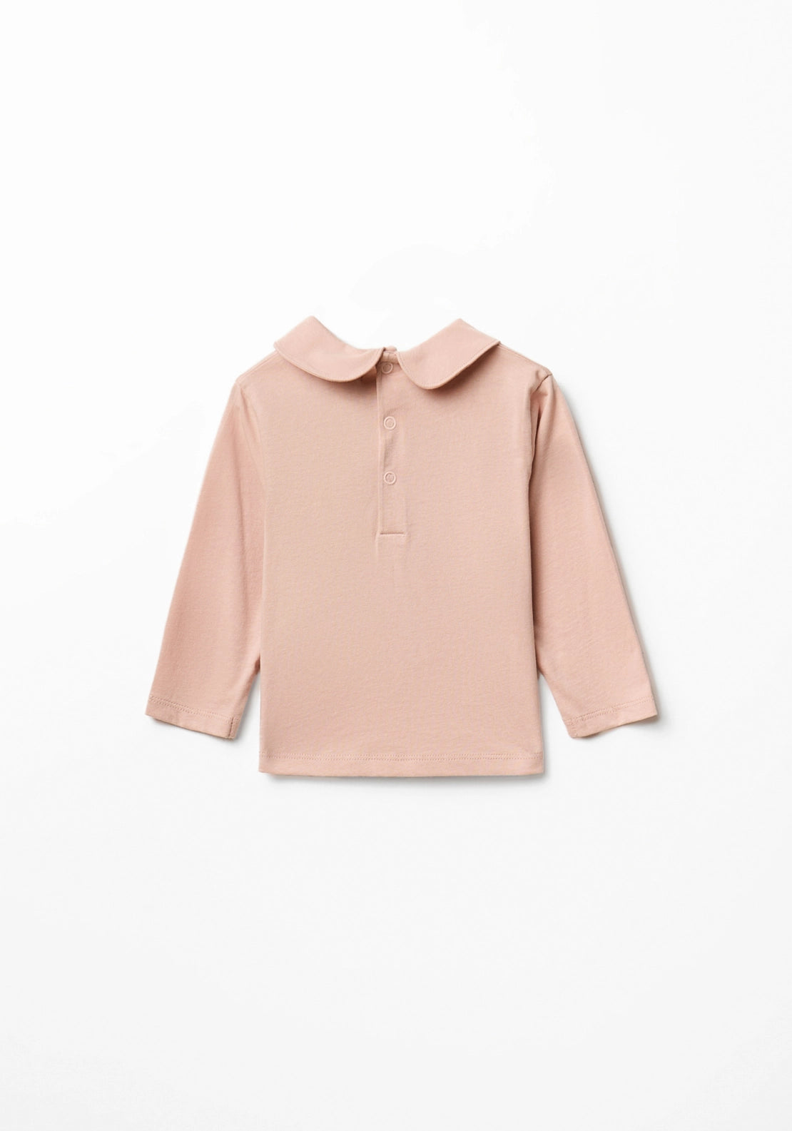 Peter Pan Collar T-Shirt - Pink
