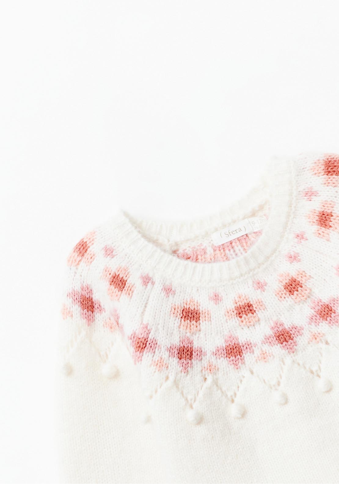 Sfera Alpine sweater - White 3 Shaws Department Stores