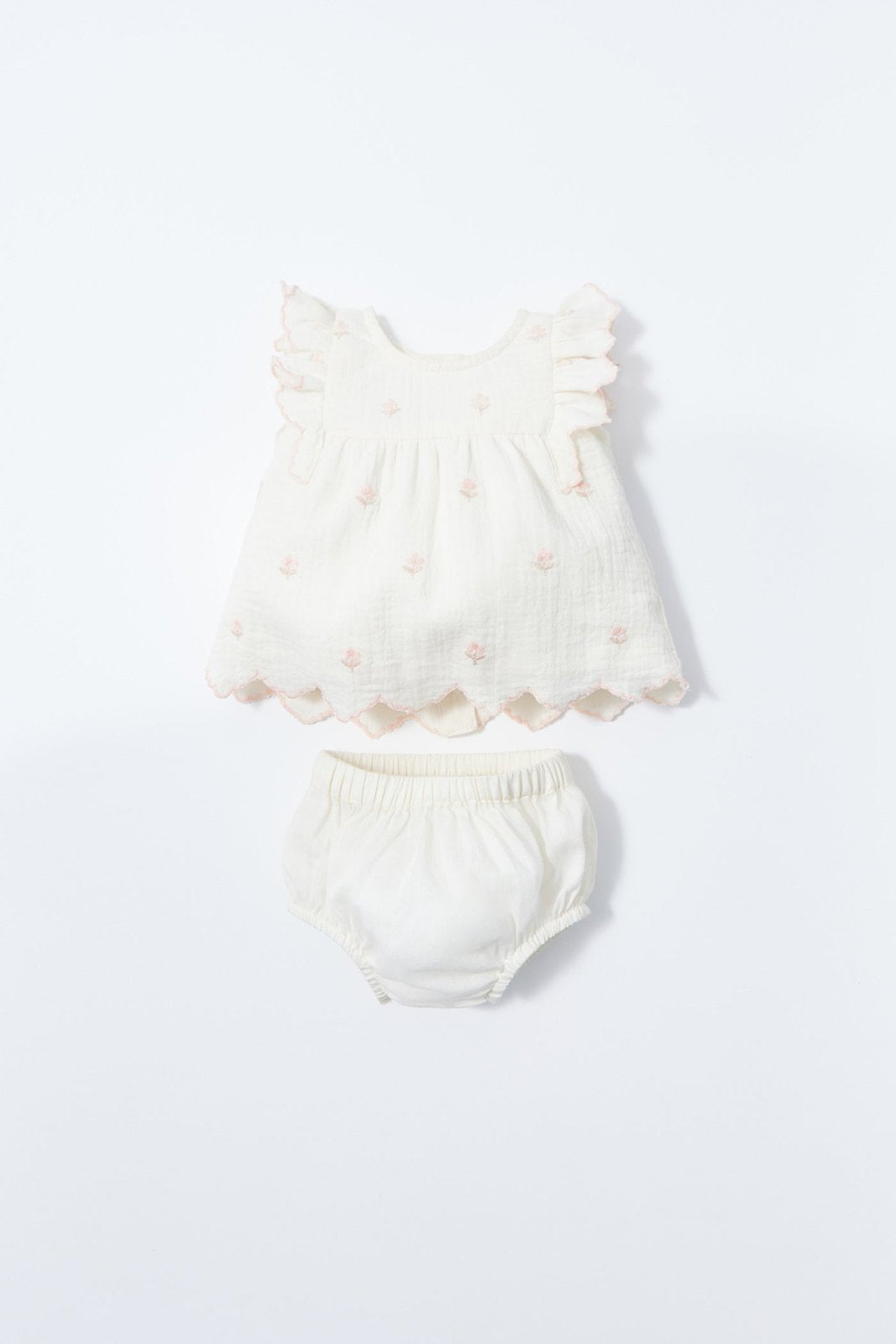 Sfera Bambula blouse set - White 1 Shaws Department Stores