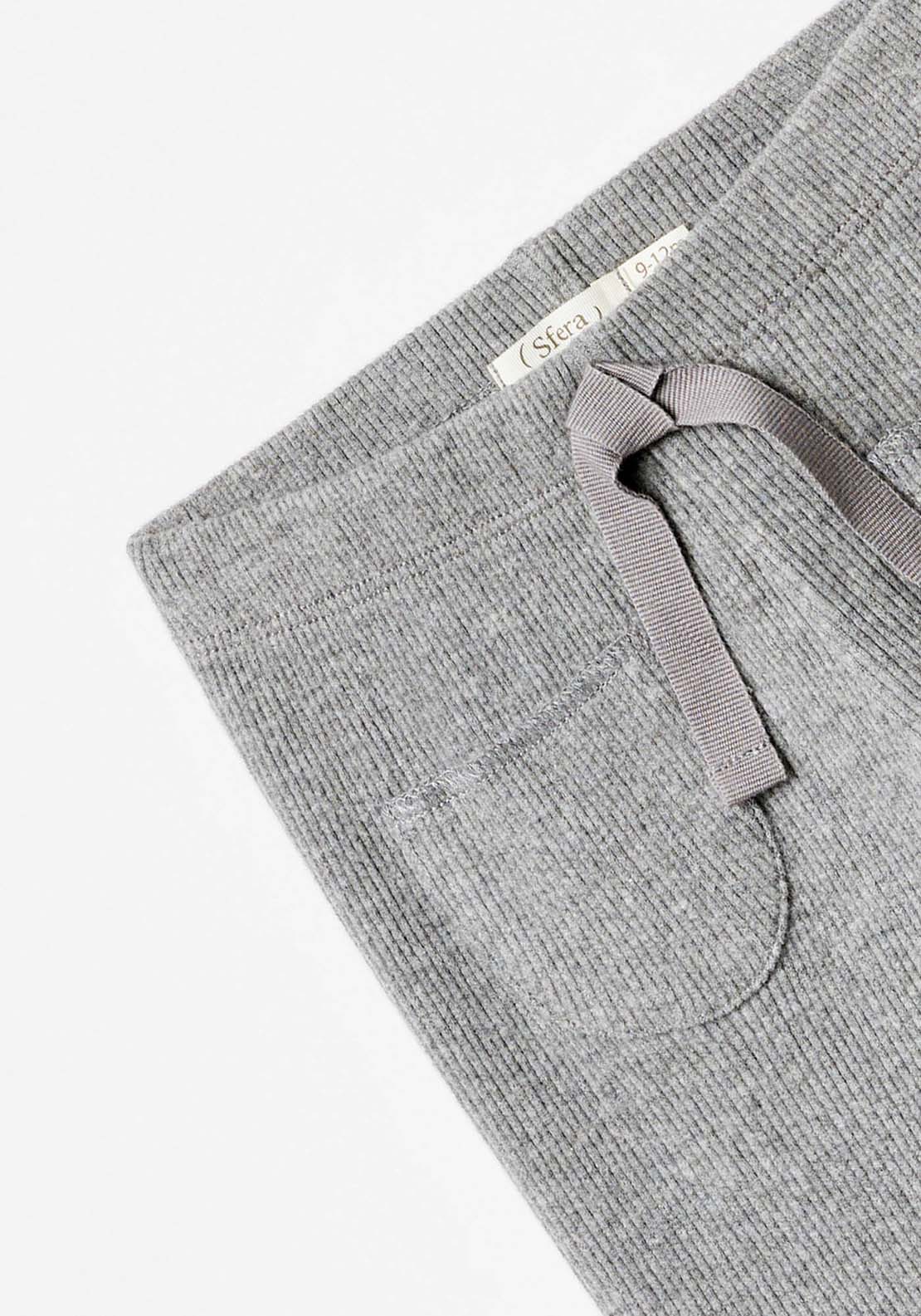 Sfera Ribbed Troussers - Grey Medium 3 Shaws Department Stores