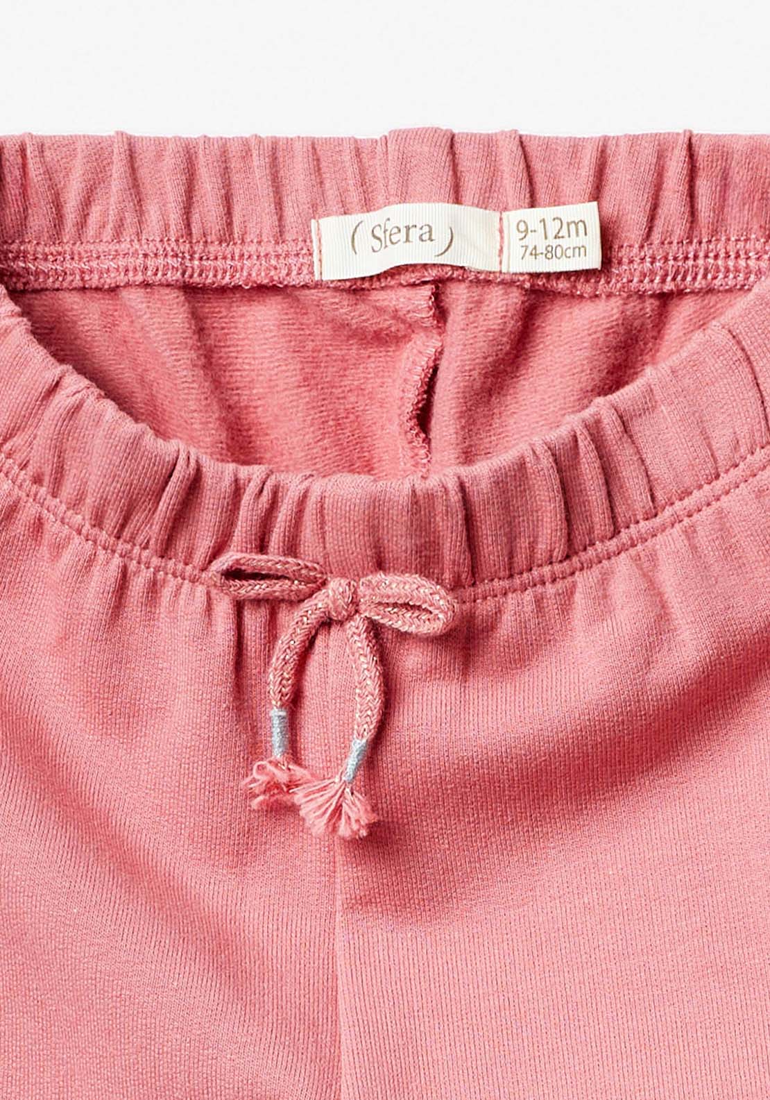 Sfera Plain Flare Trousers - Dark Pink 3 Shaws Department Stores