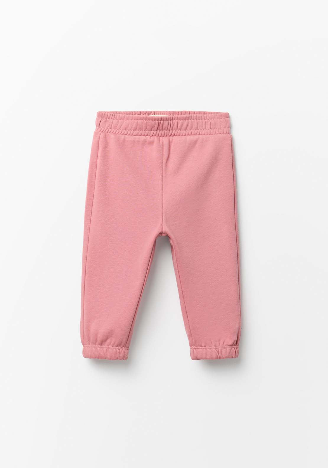 Marl Joggers - Pink