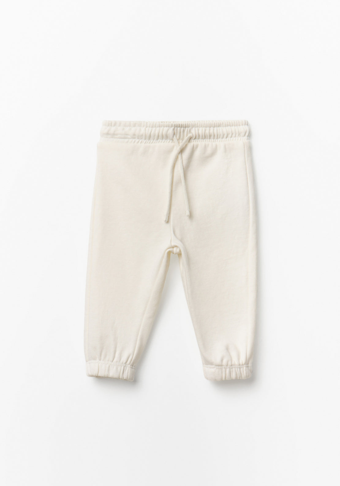 Basic Terry Jogger - Cream