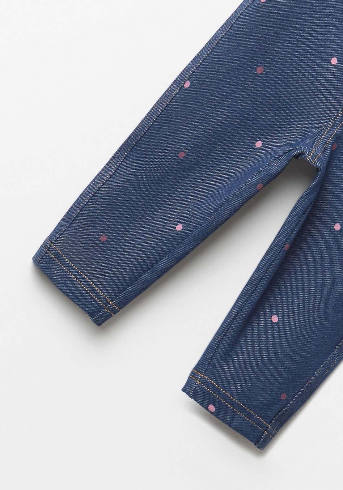 Knit Denim Leggings - Denim Light Wash