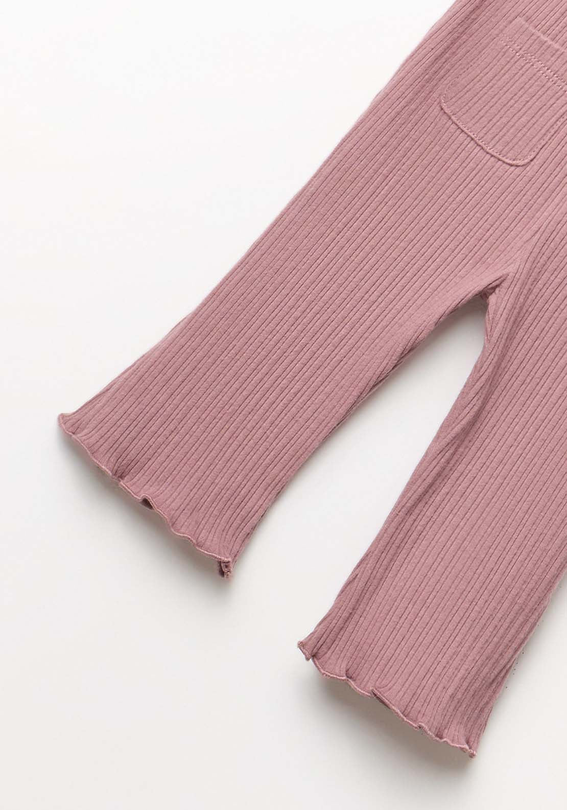 Flared Leggings - Purple