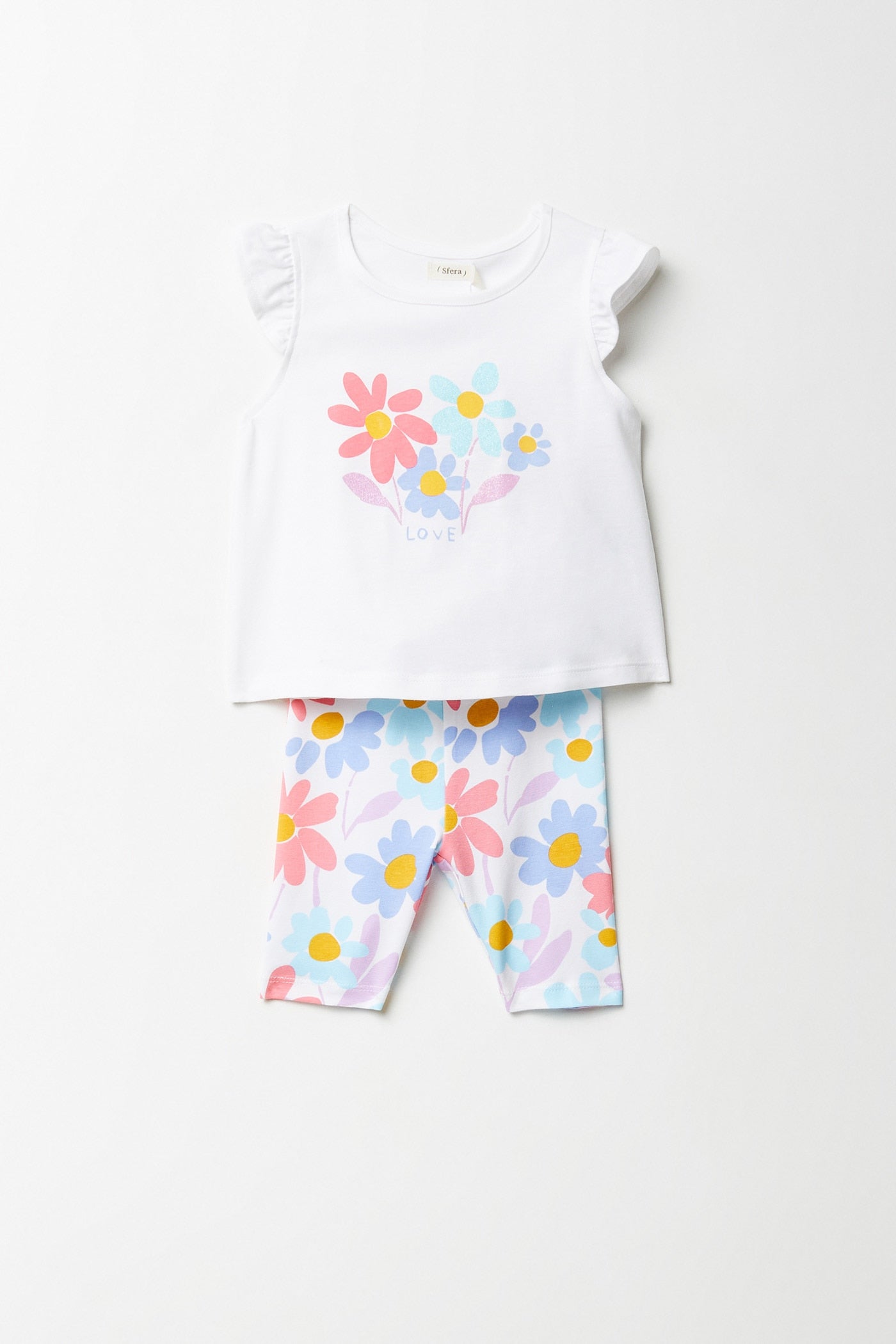 Sfera Floral Leggings Set - Multi 1 Shaws Department Stores