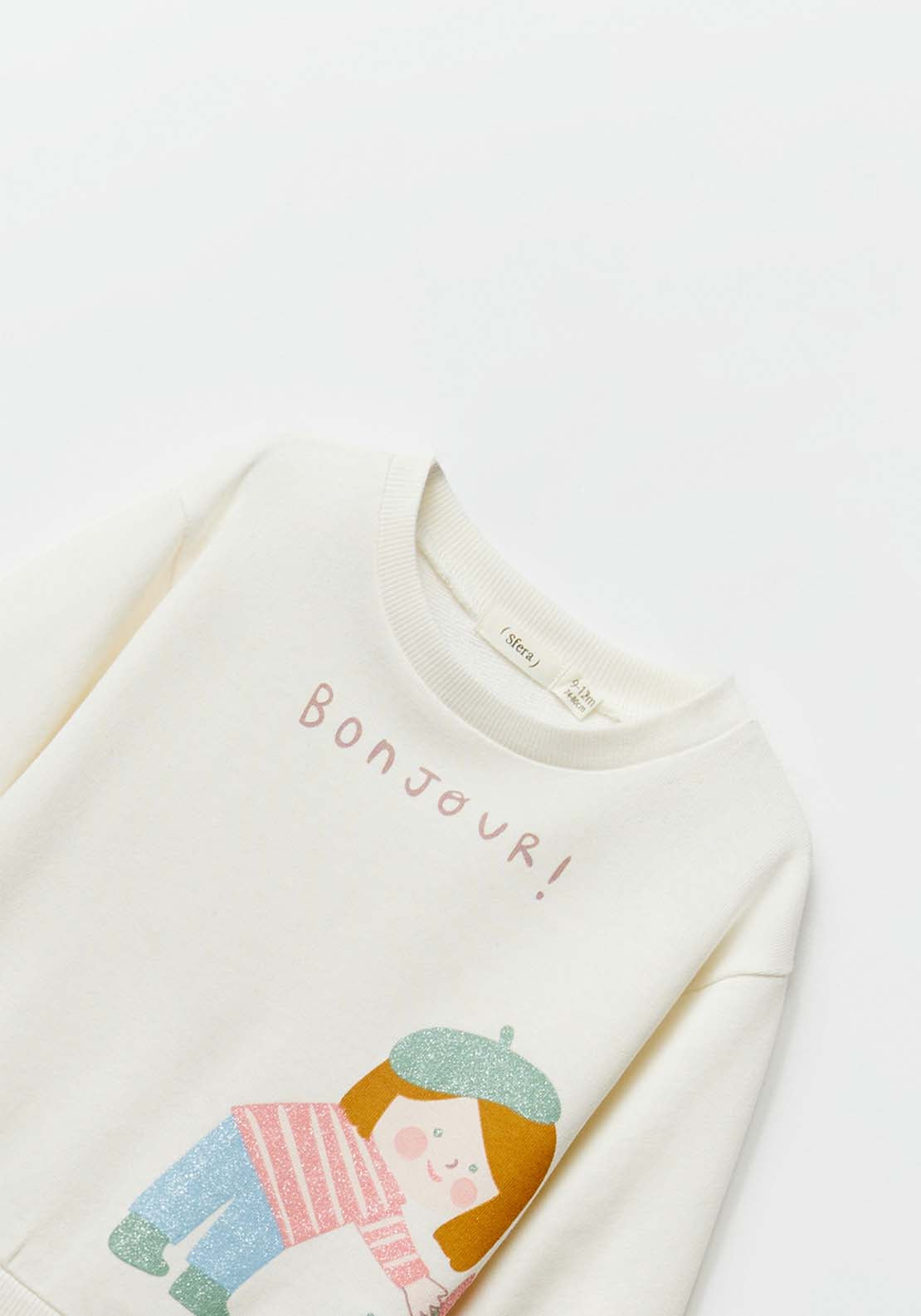 Sfera Baby girl set - Ecru 5 Shaws Department Stores