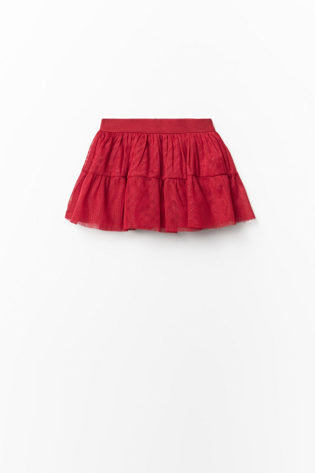 Sfera Tulle Skirt - Red 1 Shaws Department Stores