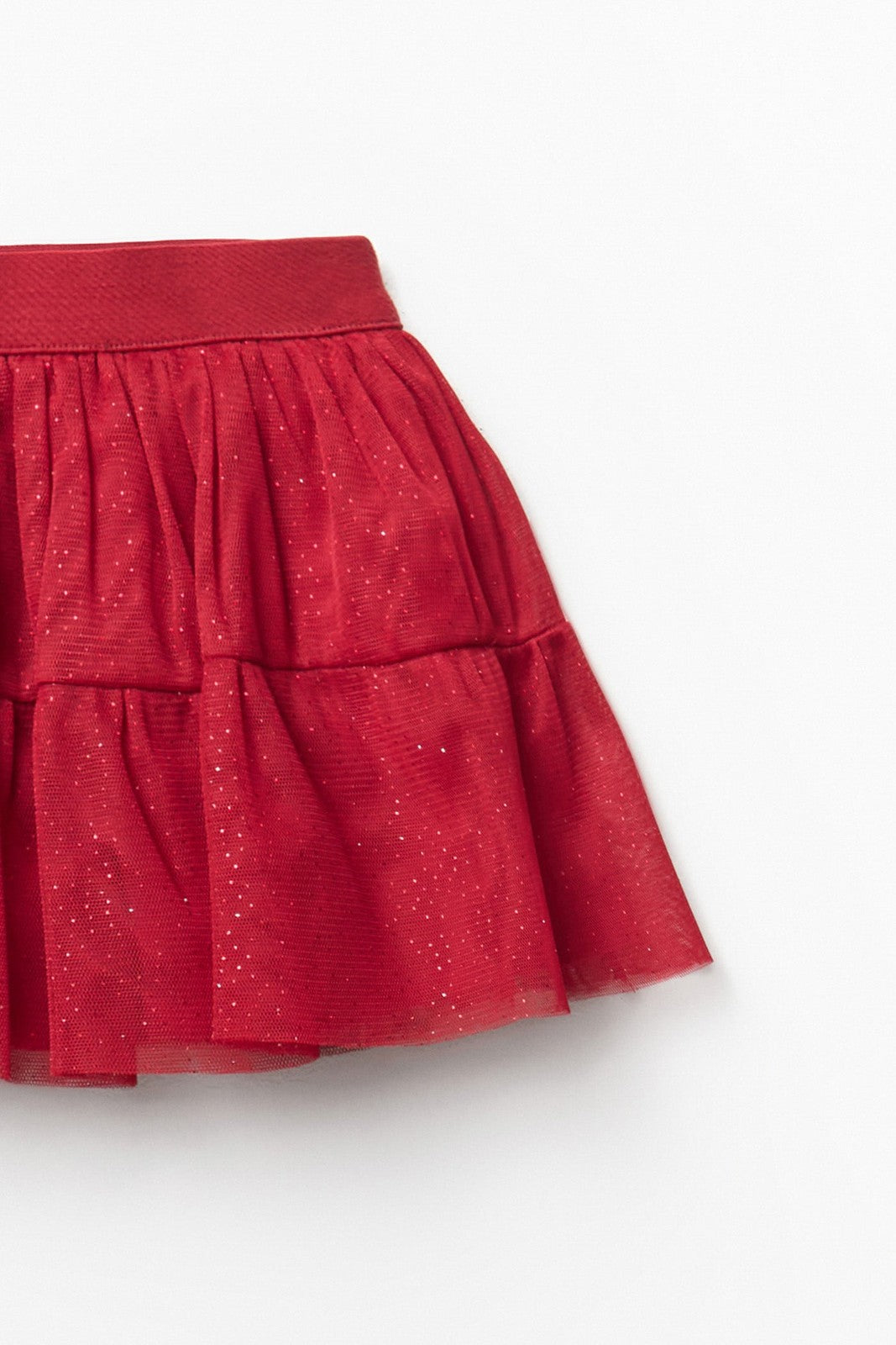 Sfera Tulle Skirt - Red 2 Shaws Department Stores