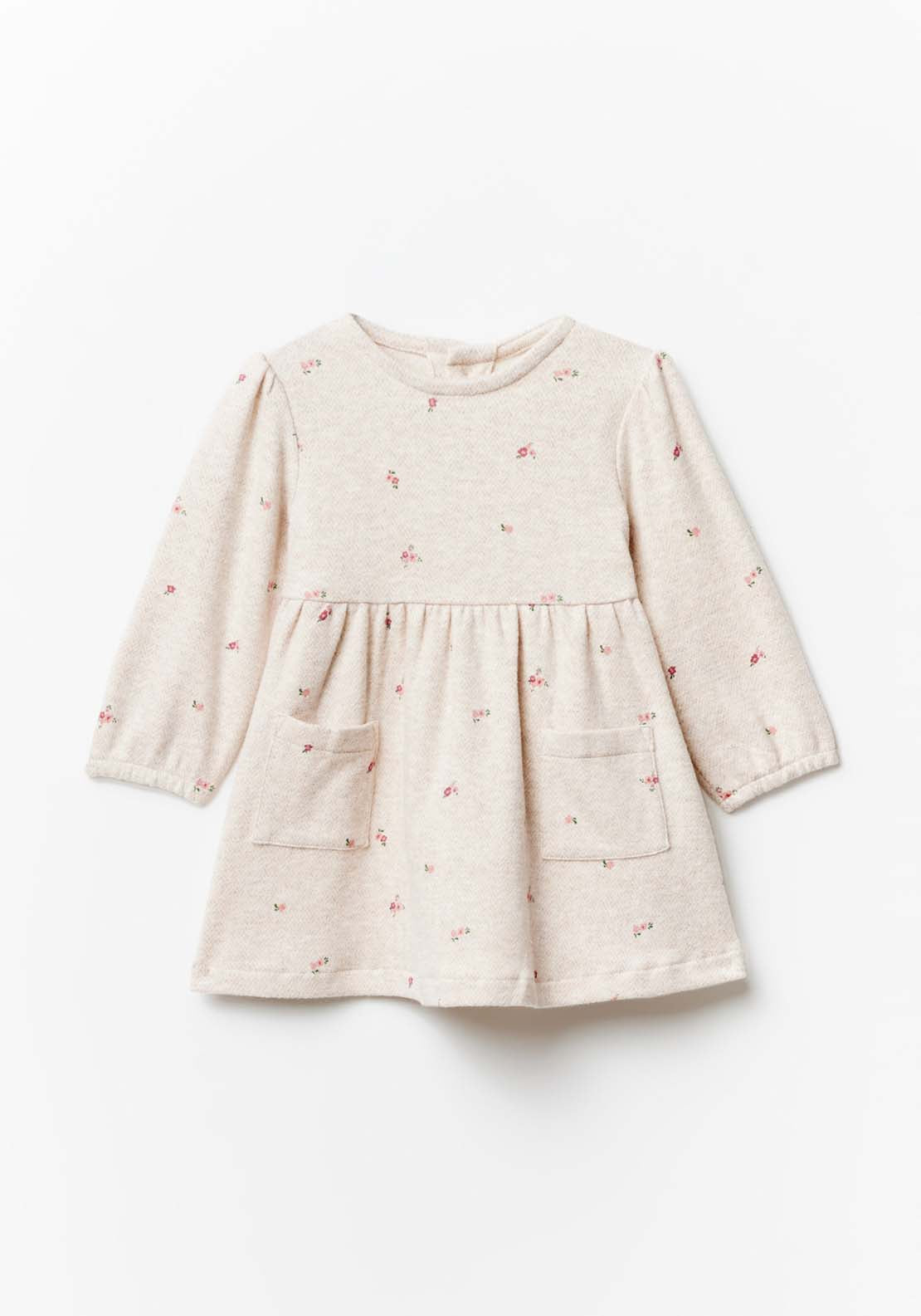 Long sleeve smock dress baby best sale