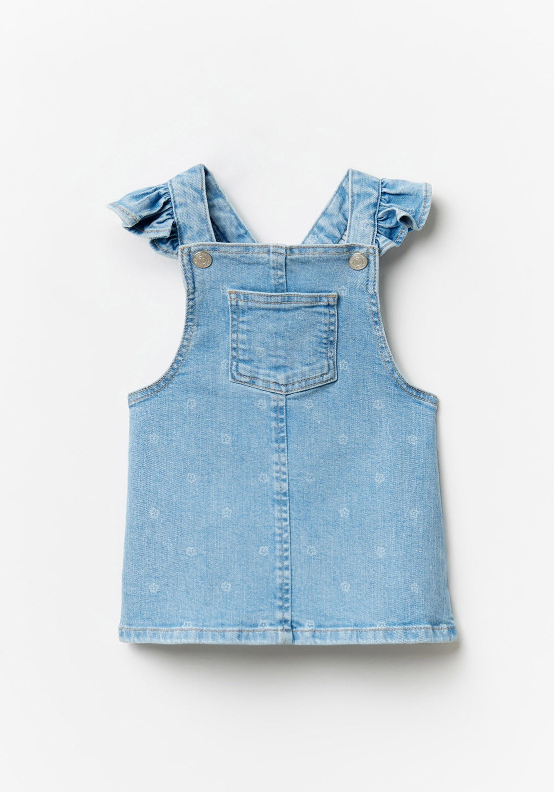 Sfera Denim pinafore dress - Denim Light Wash 3 Shaws Department Stores