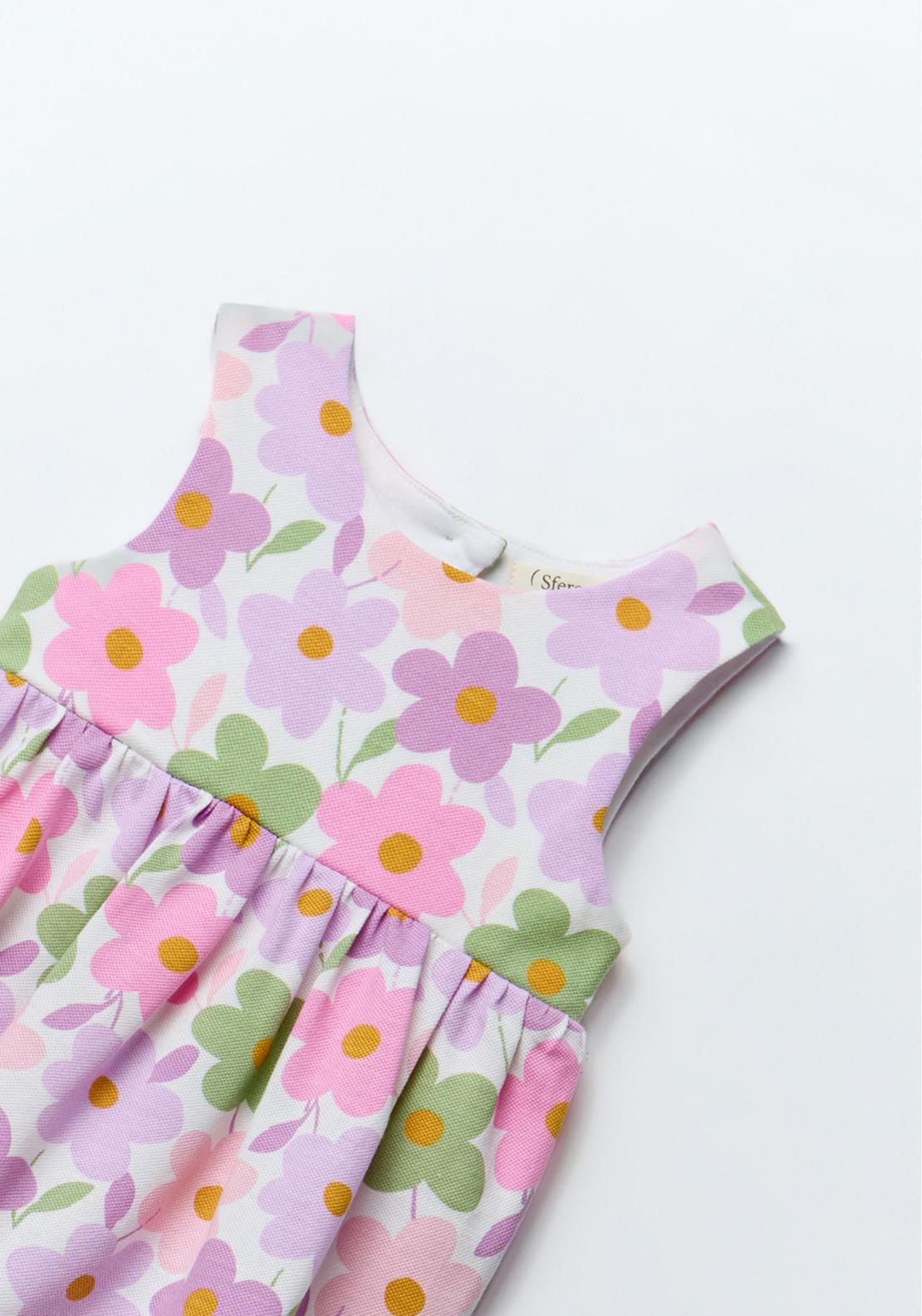 Sfera Flower print dress - White 1 Shaws Department Stores