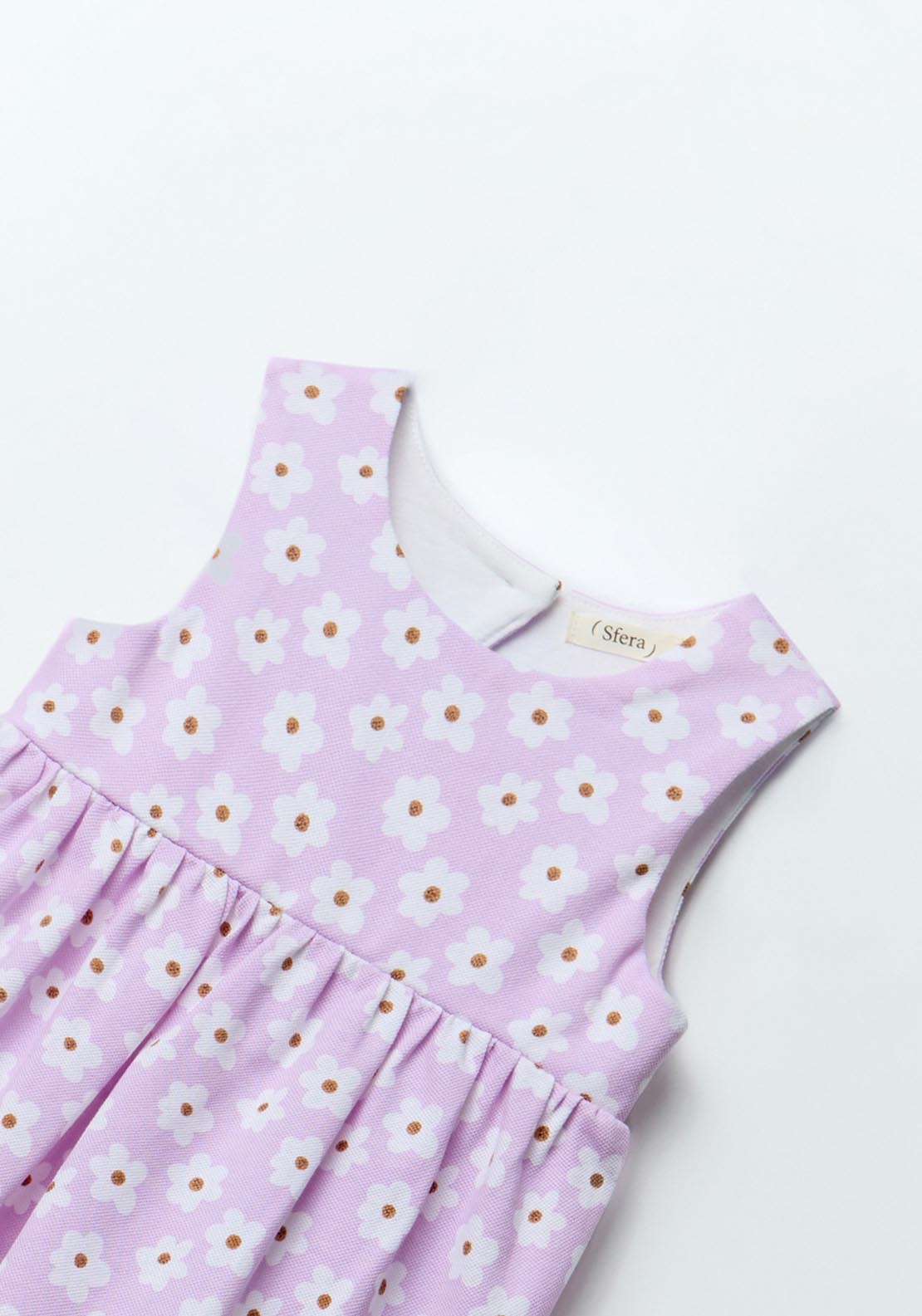 Sfera Lillac flower print dress - Lilac 1 Shaws Department Stores
