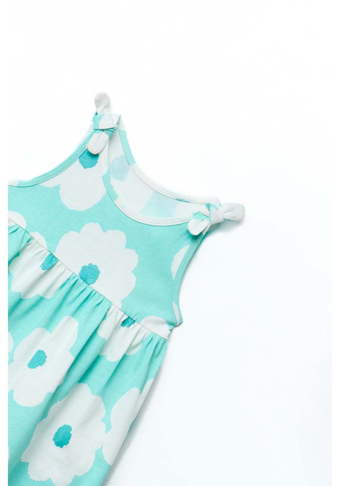 Sfera Flower Print Dress - Blue 2 Shaws Department Stores