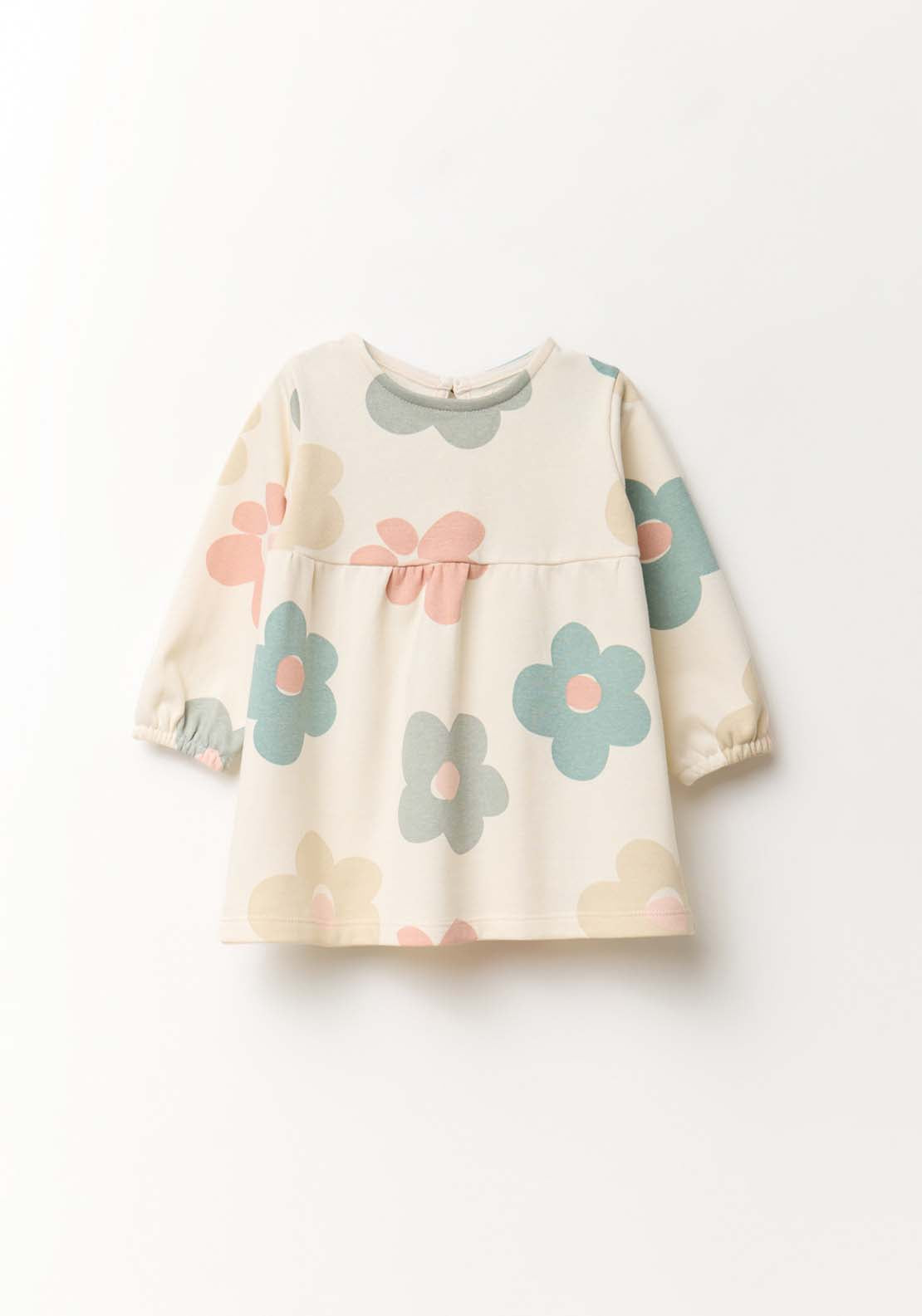 Printed Dress - White Ice