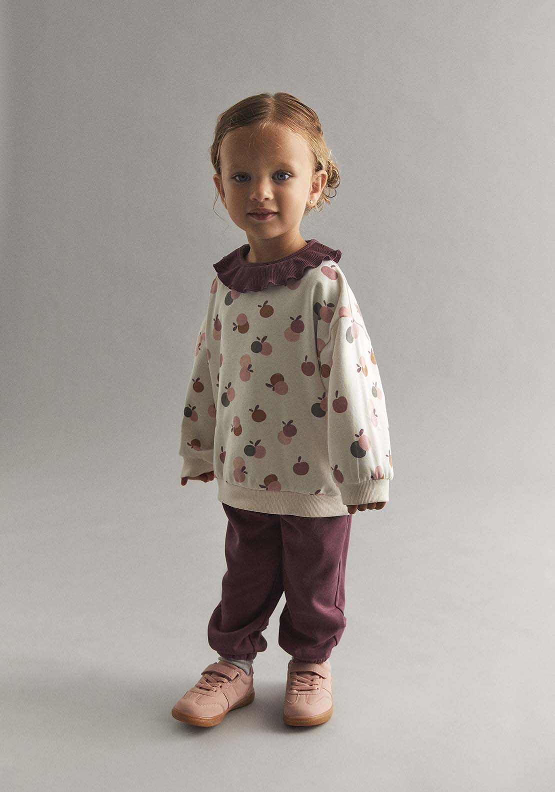 Printed Sweatshirt - Cream