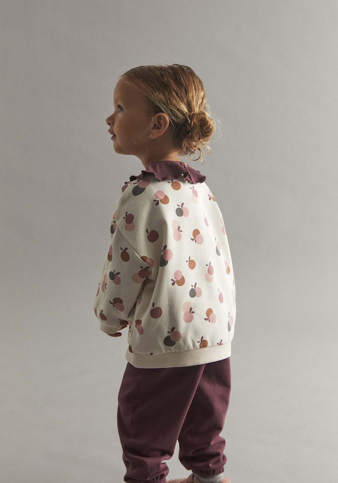 Printed Sweatshirt - Cream