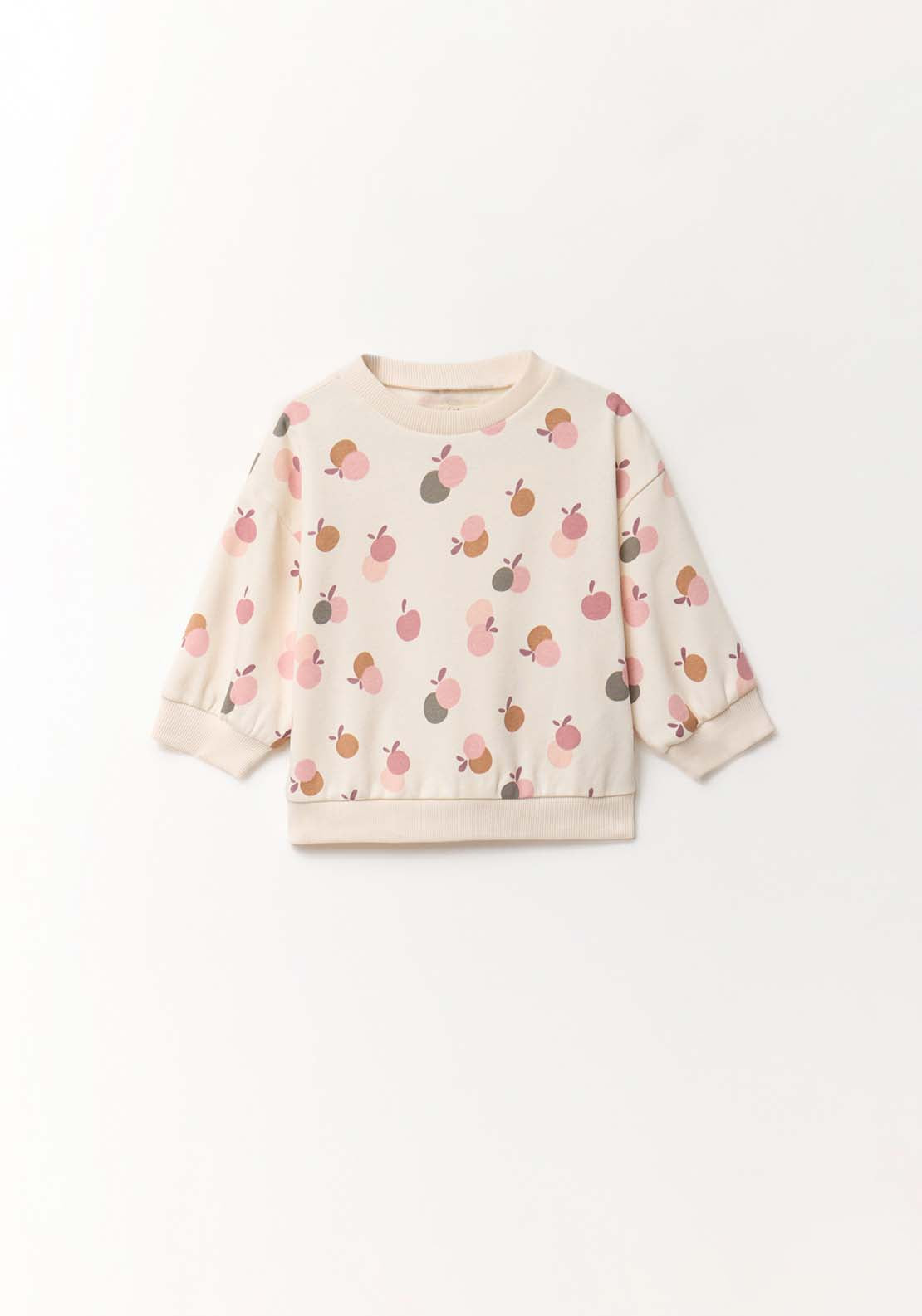 Printed Sweatshirt - Cream