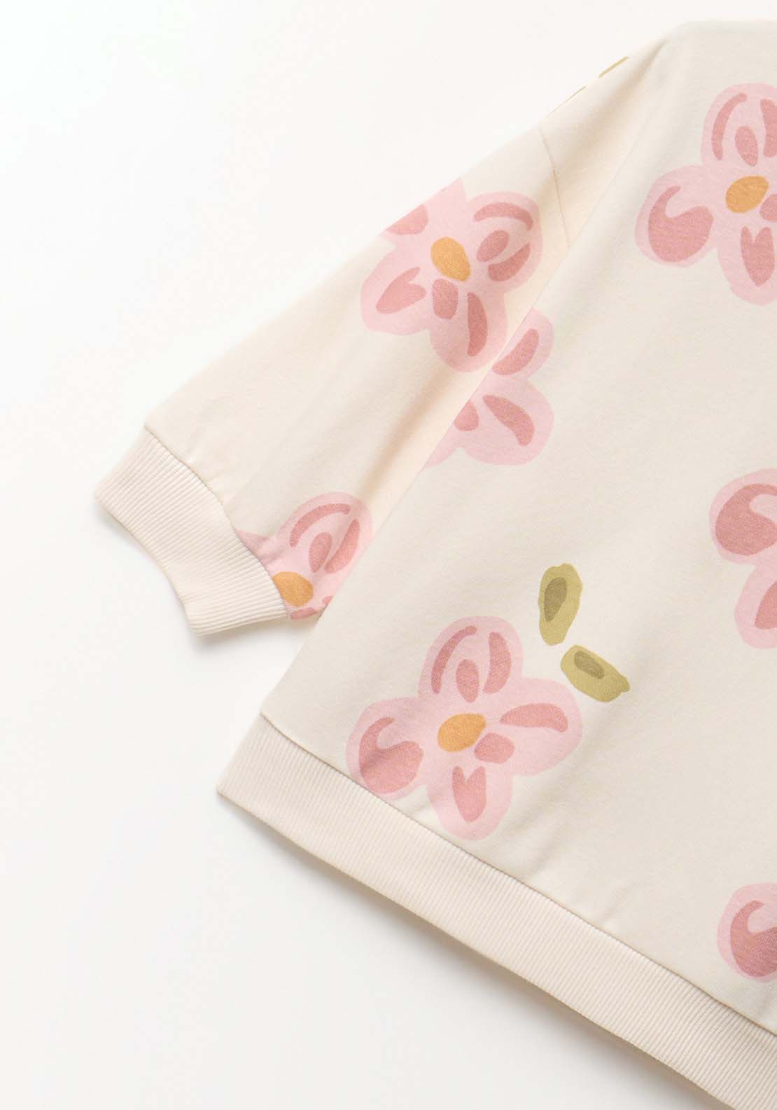 Printed Sweatshirt - White
