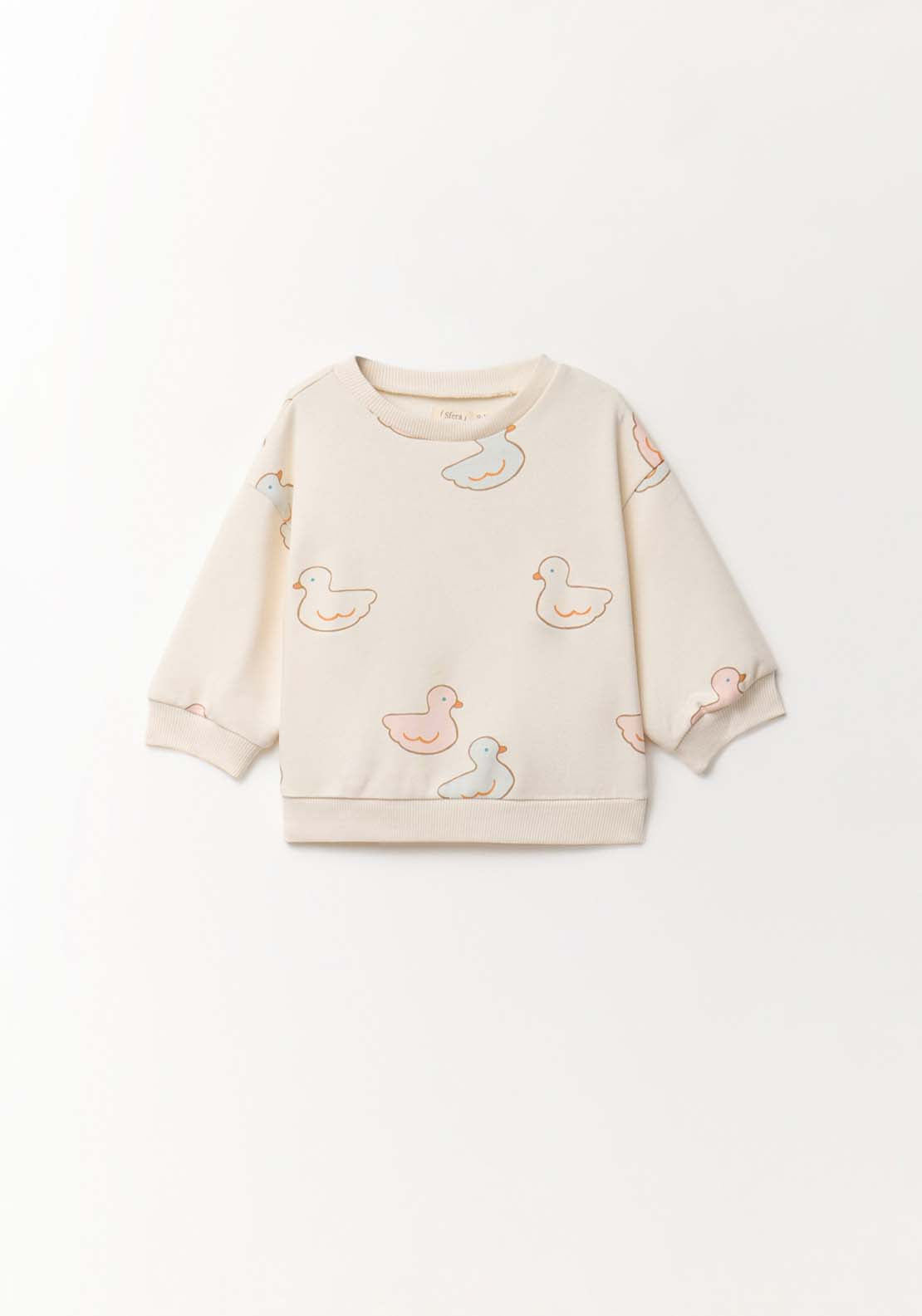 Printed Dress - Cream Ivory