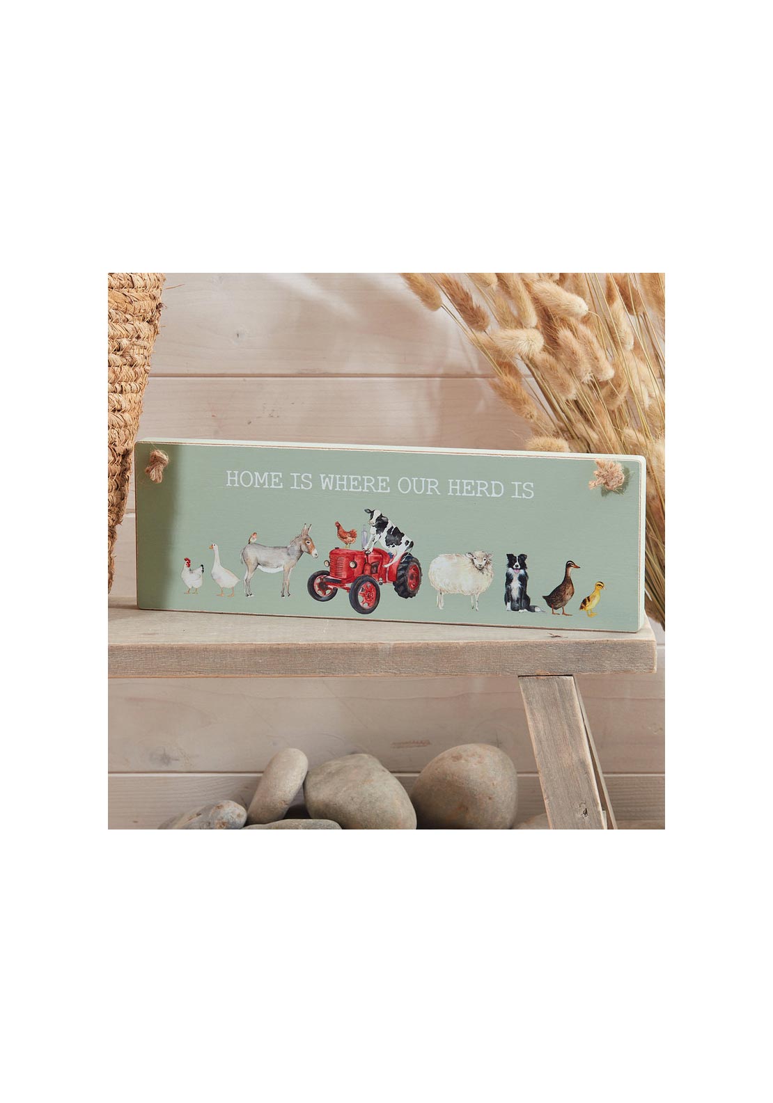 The Home Collection Farm Animal Herd Plaque 2 Shaws Department Stores