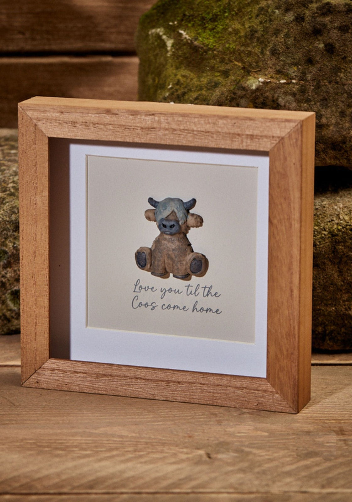 The Home Collection Wood Framed Pebble Picture 2 Shaws Department Stores