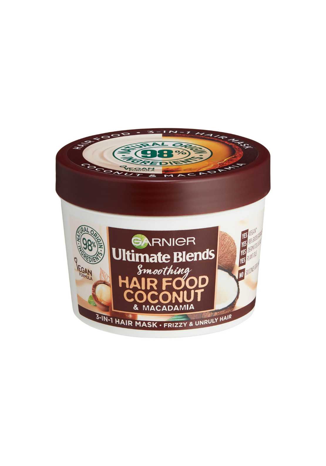 Garnier Ultimate Blends Hair Food Coconut Oil 3-in-1 Treatment - 390ml 1 Shaws Department Stores