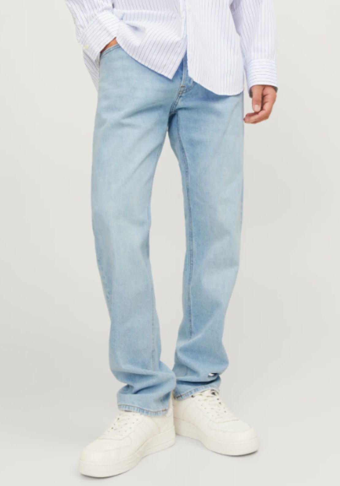 Jack & Jones JJimike JJoriginal SBD 516 Noos Tapered Fit Jeans - Blue 1 Shaws Department Stores