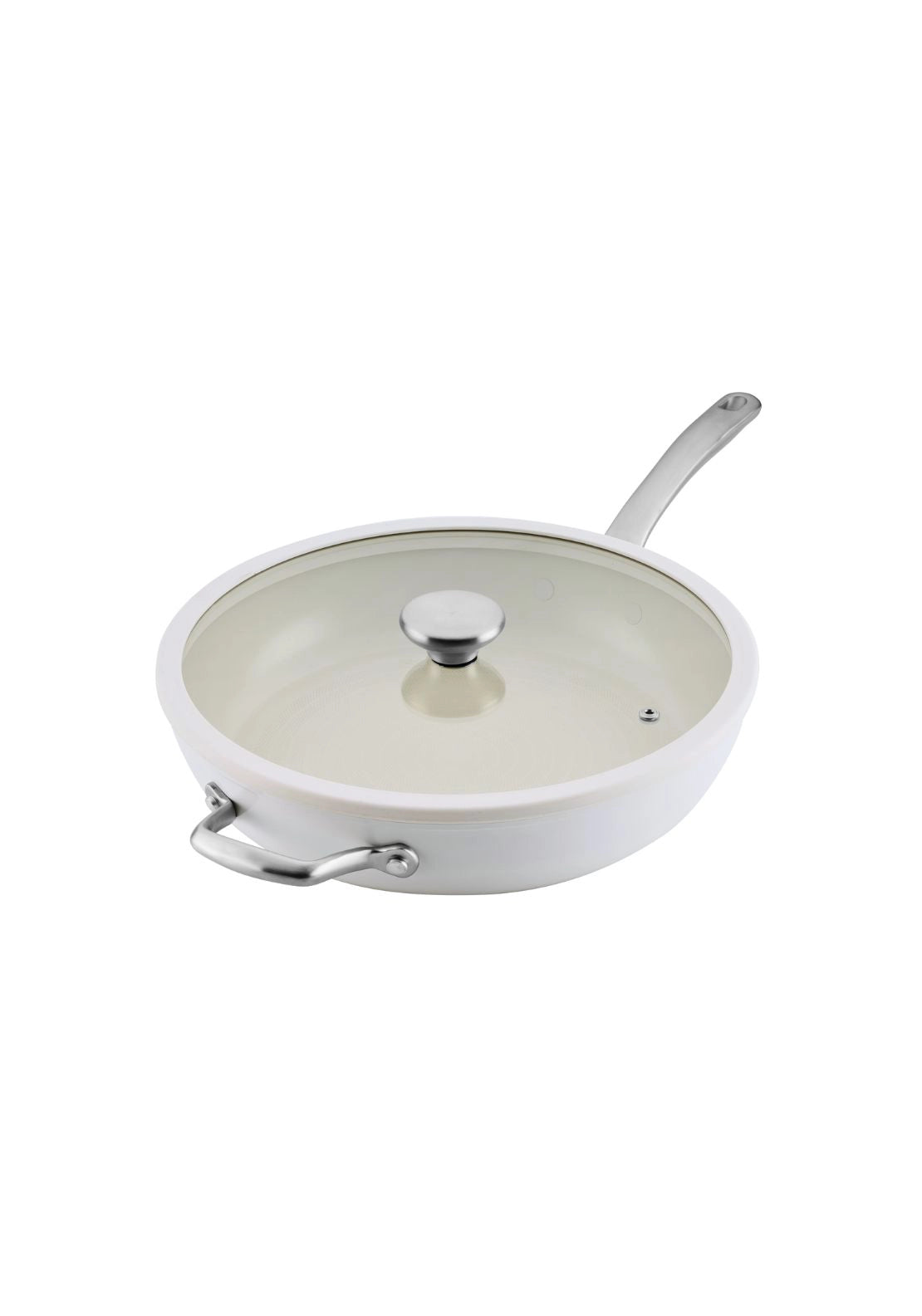 Halo With Laserdefense Covered Skillet 30cm - White
