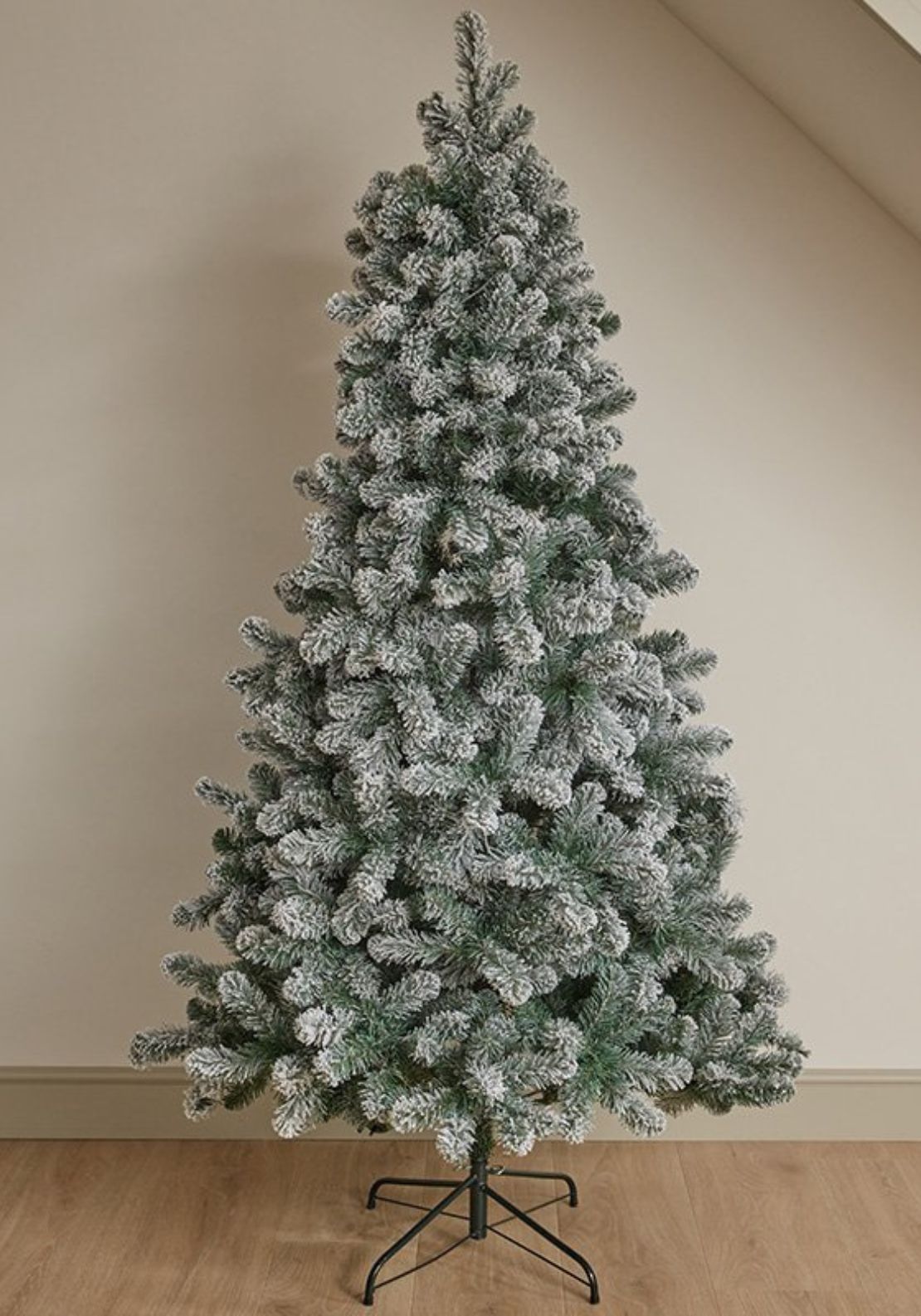 The Home Christmas Snowy King Pine Tree - Green 2 Shaws Department Stores
