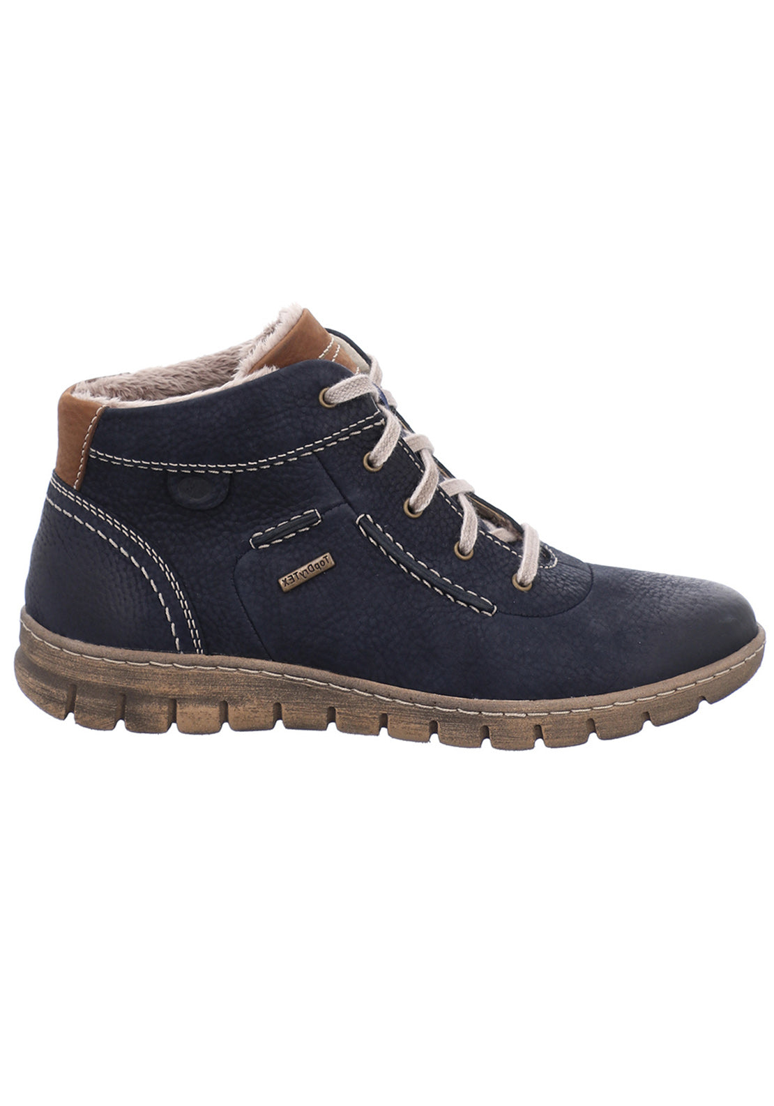 Josef Seibel Steffi 53 Laceup Boot - Ocean 4 Shaws Department Stores
