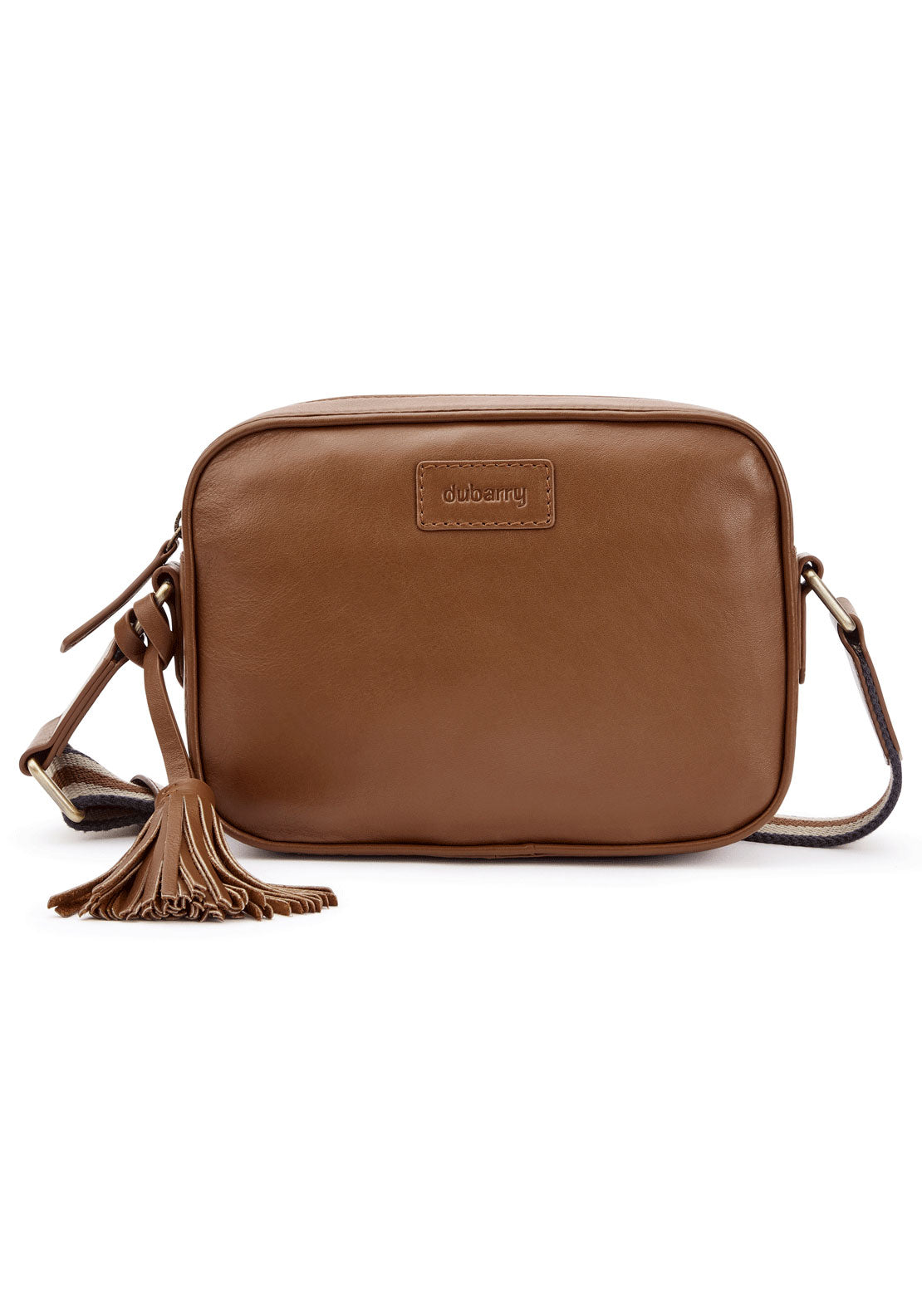 Dubarry Rostrevor Ladies Cross Body Bag - Cognac 2 Shaws Department Stores