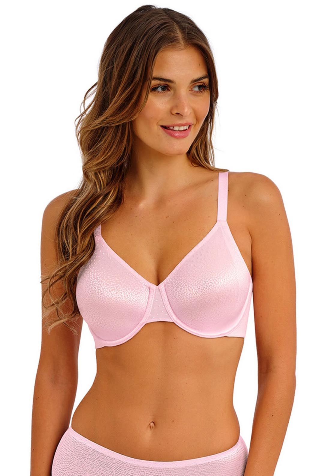 Wacoal Back Appeal Underwire Bra - Cradle Pink 1 Shaws Department Stores