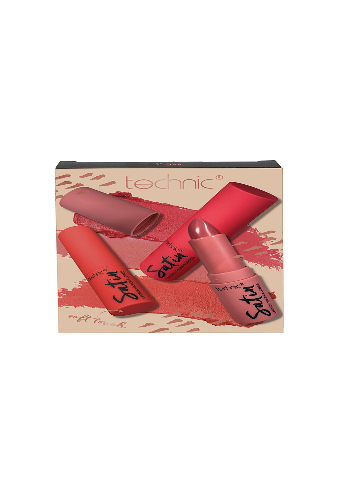 Technic Satin Lipstick Set 2 Shaws Department Stores
