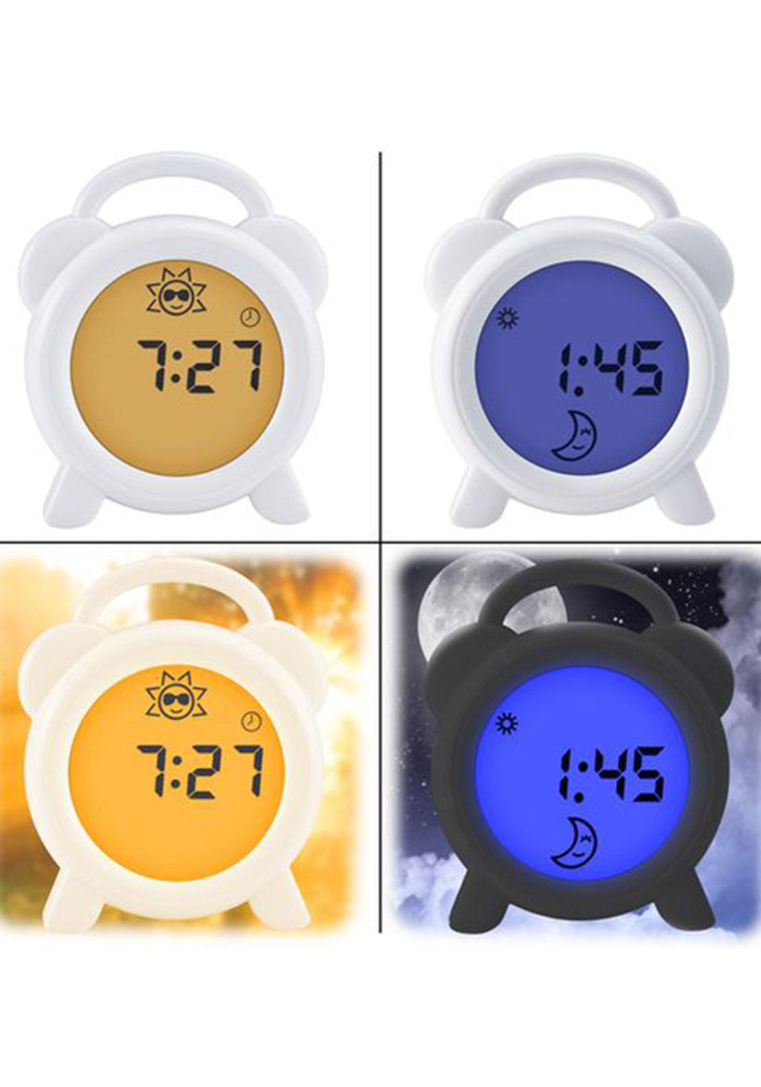 Alecto Sleep Training Nightlight Alarm Clock 3 Shaws Department Stores