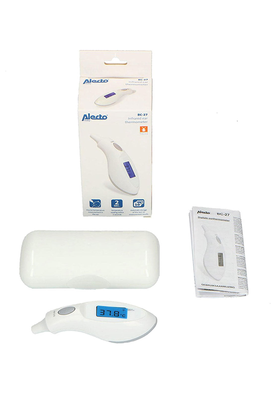 Alecto Infrared Ear Thermometer 5 Shaws Department Stores