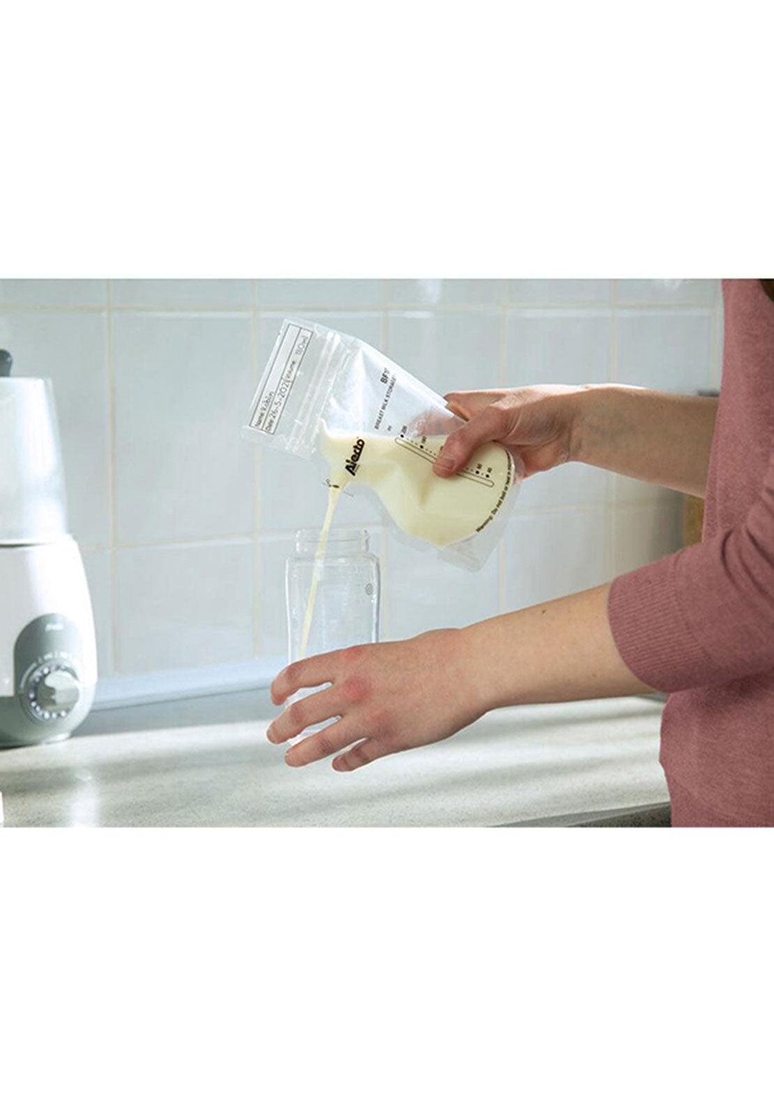 Alecto 100 Pack Breast Milk Storage Bags 4 Shaws Department Stores