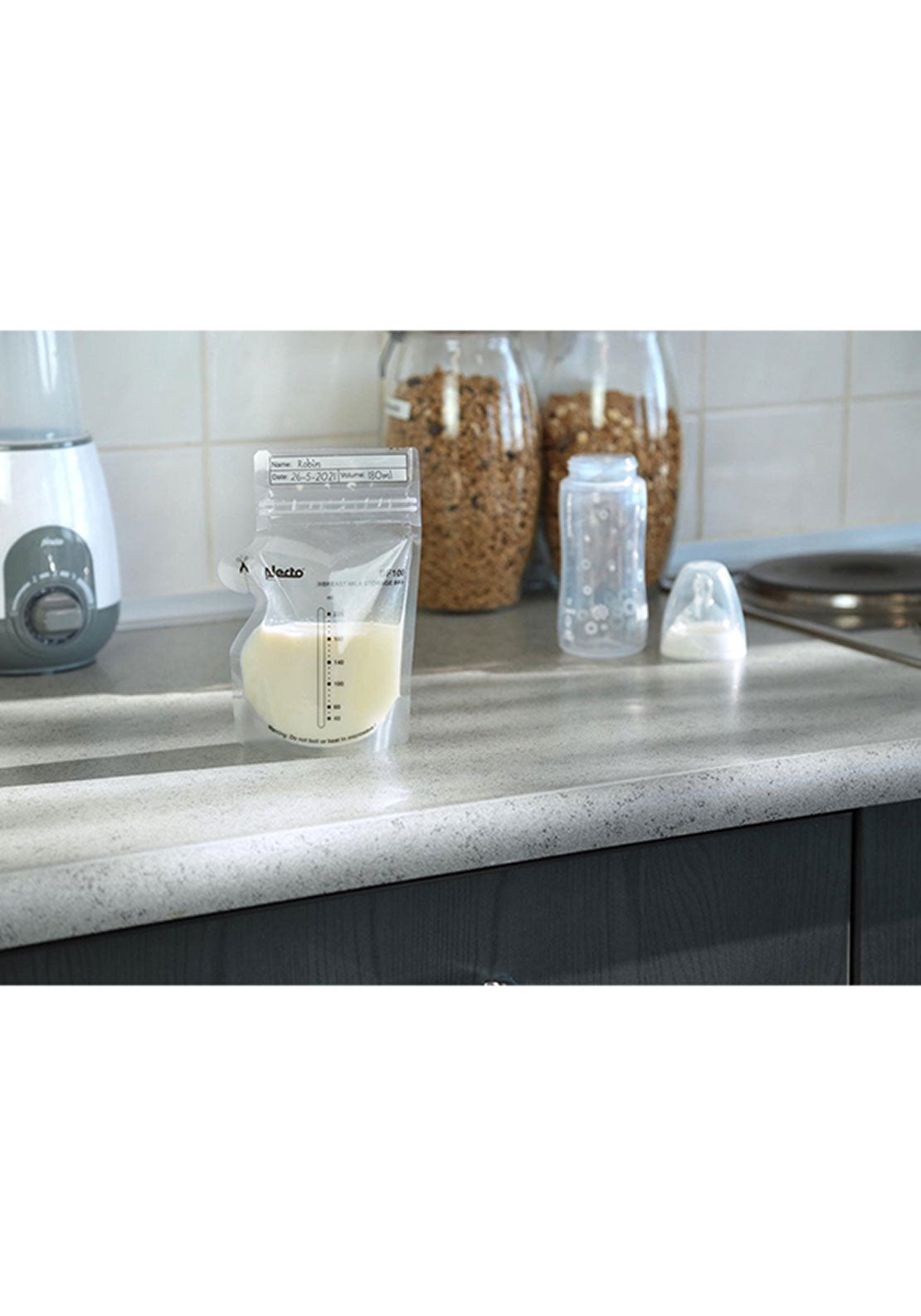 Alecto 100 Pack Breast Milk Storage Bags 8 Shaws Department Stores