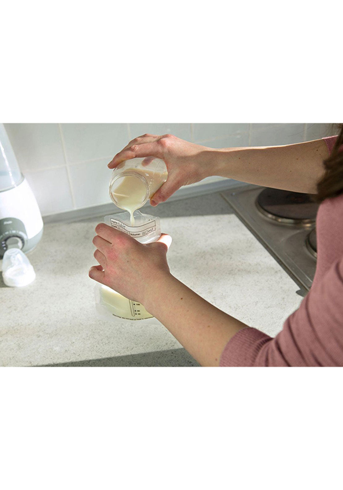 Alecto 100 Pack Breast Milk Storage Bags 5 Shaws Department Stores