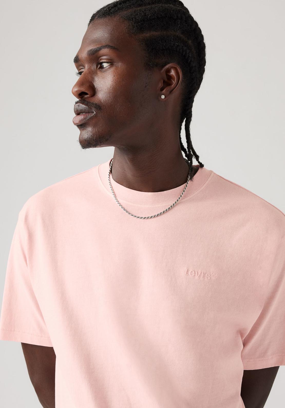 Levis Red Tab Vintage Tee - Garment Dye Marys Ro 3 Shaws Department Stores
