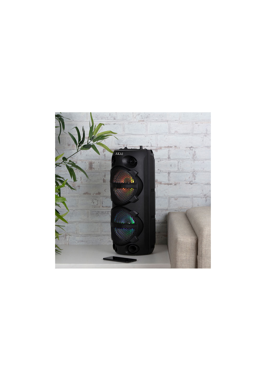 Akai Vibes Dual 6.5Inch Bluetooth Portable Speaker | A58194 4 Shaws Department Stores