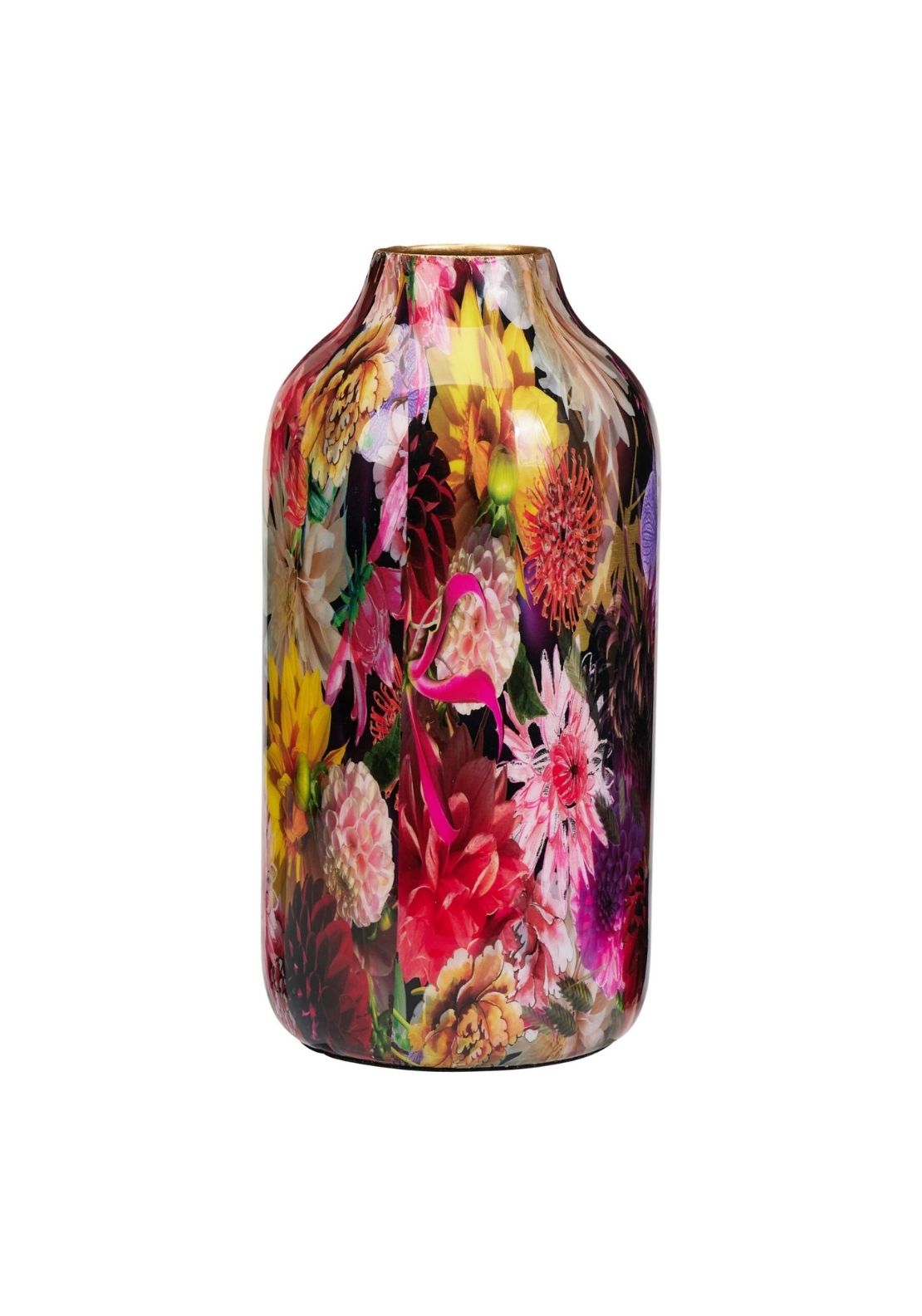 The Home Collection Flower Print Vase - Multi 1 Shaws Department Stores